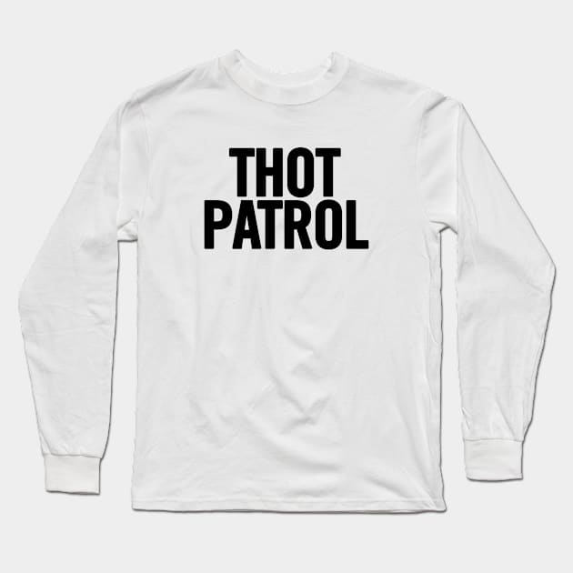 Thot Patrol Long Sleeve T-Shirt by sergiovarela